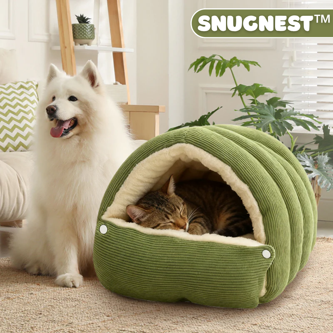 SnugNest™ | Kuscheliges Haustierbett