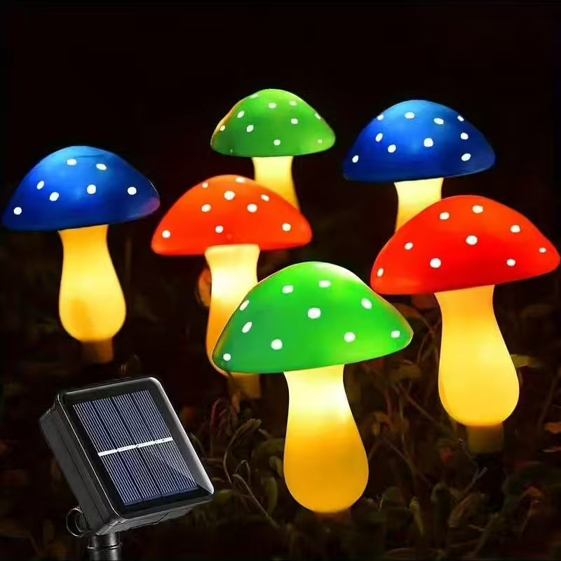 GlowShroom™  | Solar-Gartenleuchten Pilzform – Verwandeln Außenbereiche in ein Märchenland
