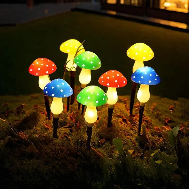 GlowShroom™  | Solar-Gartenleuchten Pilzform – Verwandeln Außenbereiche in ein Märchenland