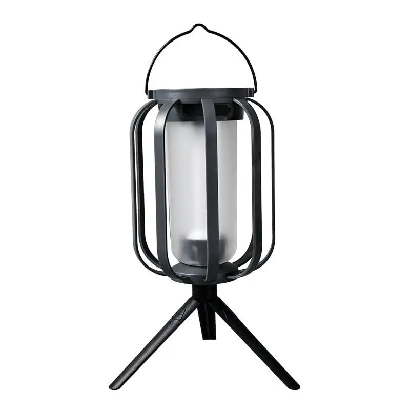 FlameGlow™ | Solar Laterne mit 4 Einstellungen – Ideal für Camping & Gartenpartys