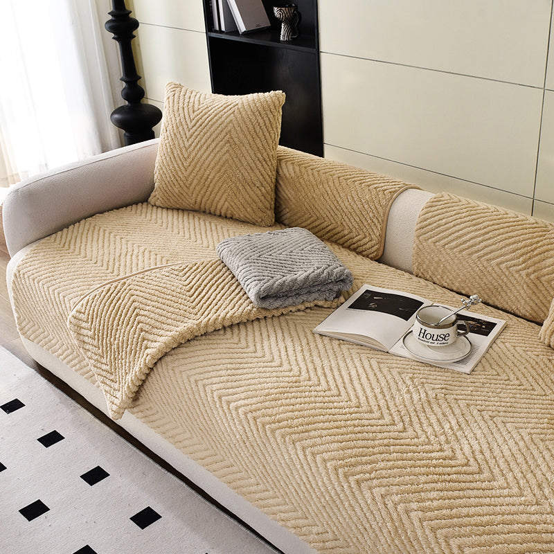 Interiors™ | Sofabezug aus dickem Plüsch