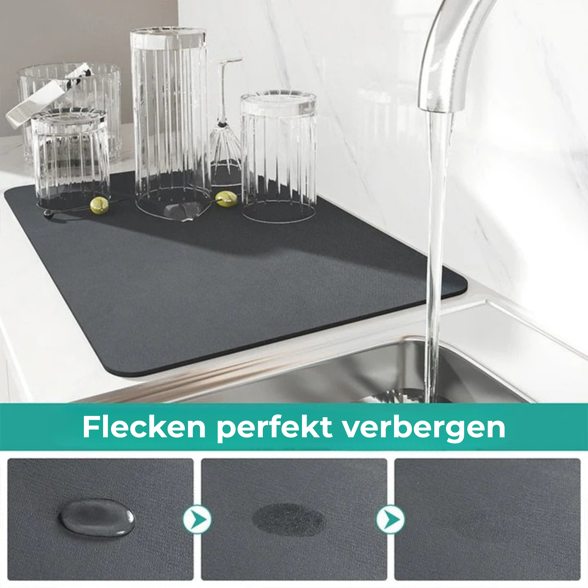 1+1 Gratis | Absorby™ | Superabsorbierende Drainagematte