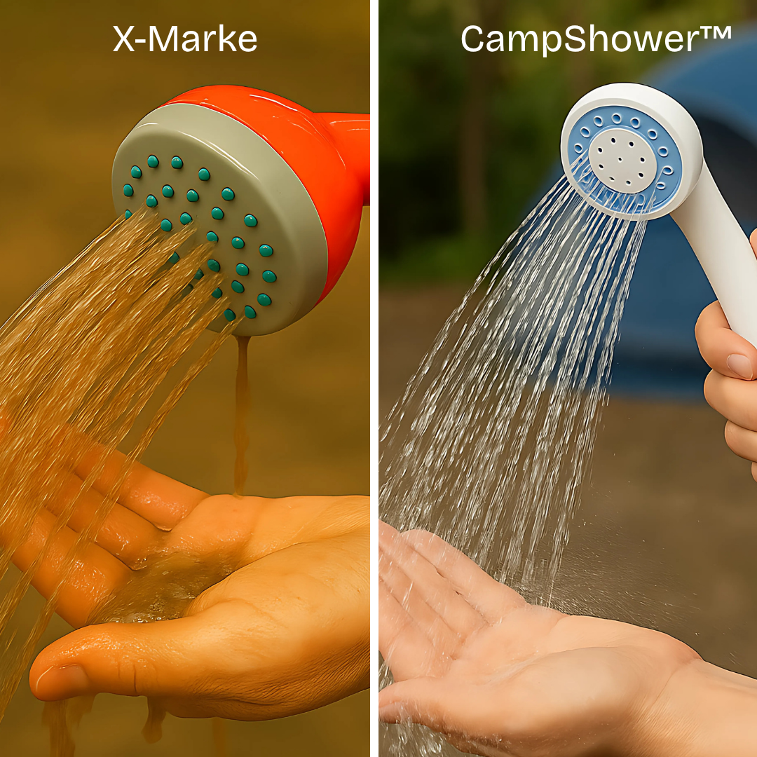 CampShower™ | Duschen wie zuhause, egal wo du bist