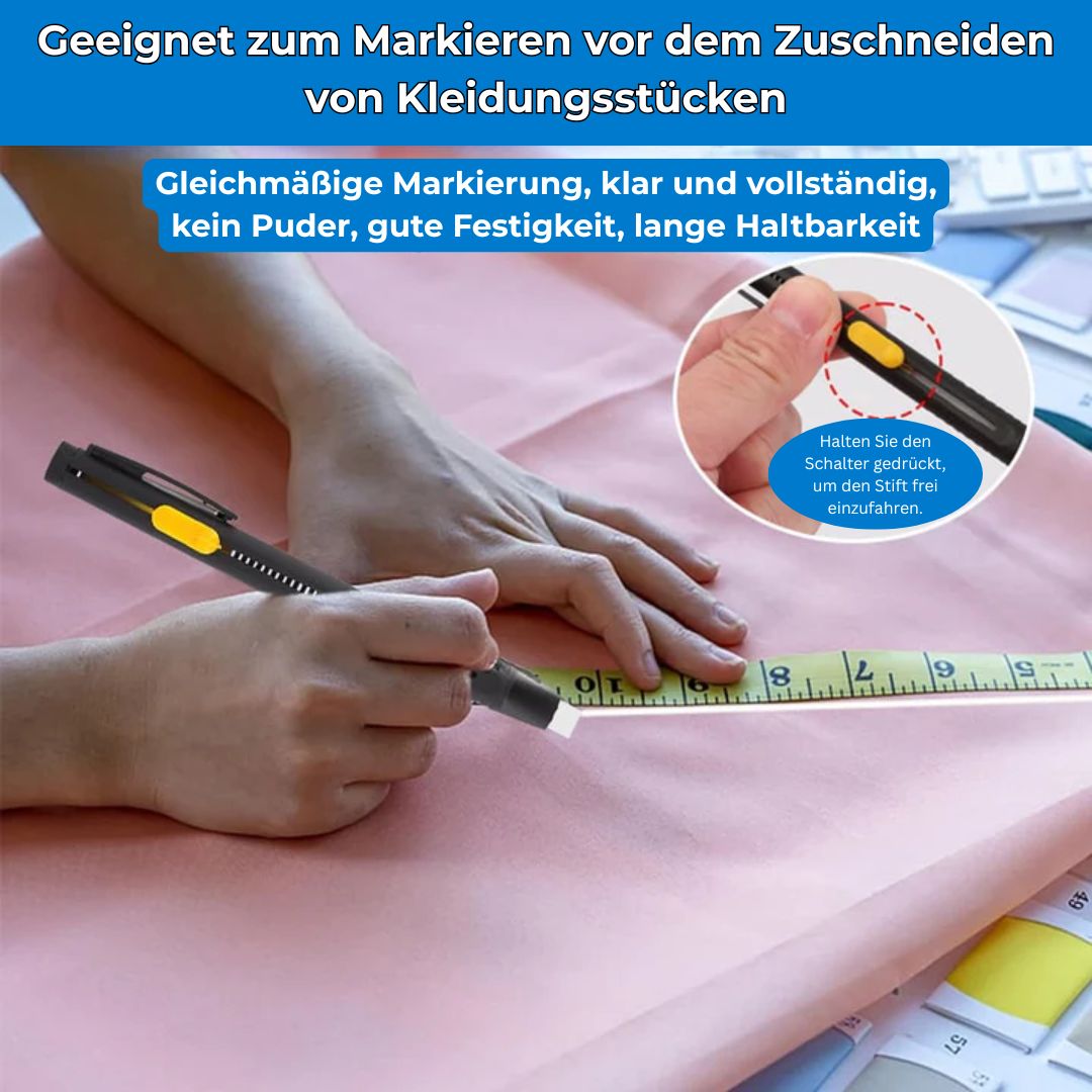 SewMark™ | Mit Hitze entfernbarer Stoffmarker