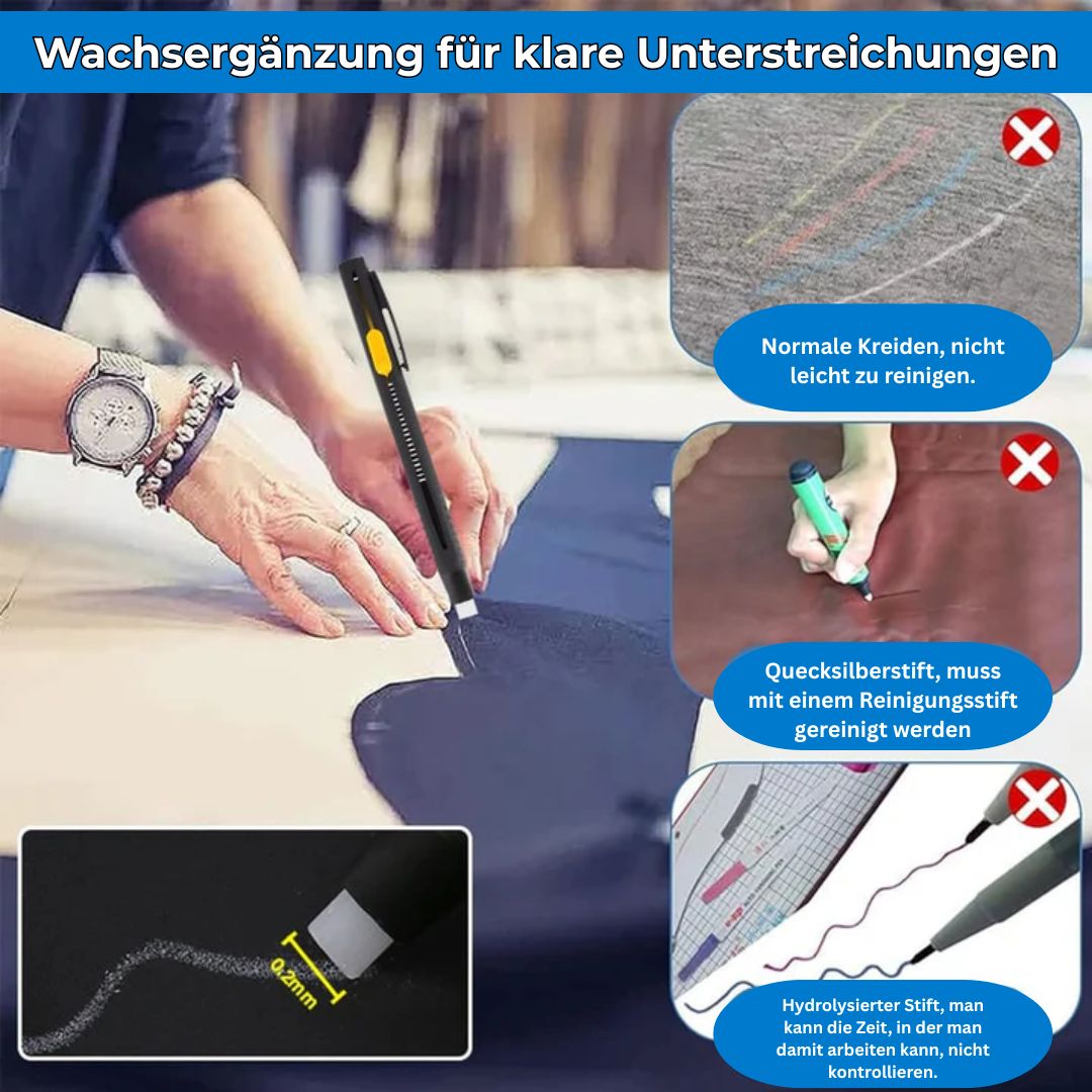 SewMark™ | Mit Hitze entfernbarer Stoffmarker