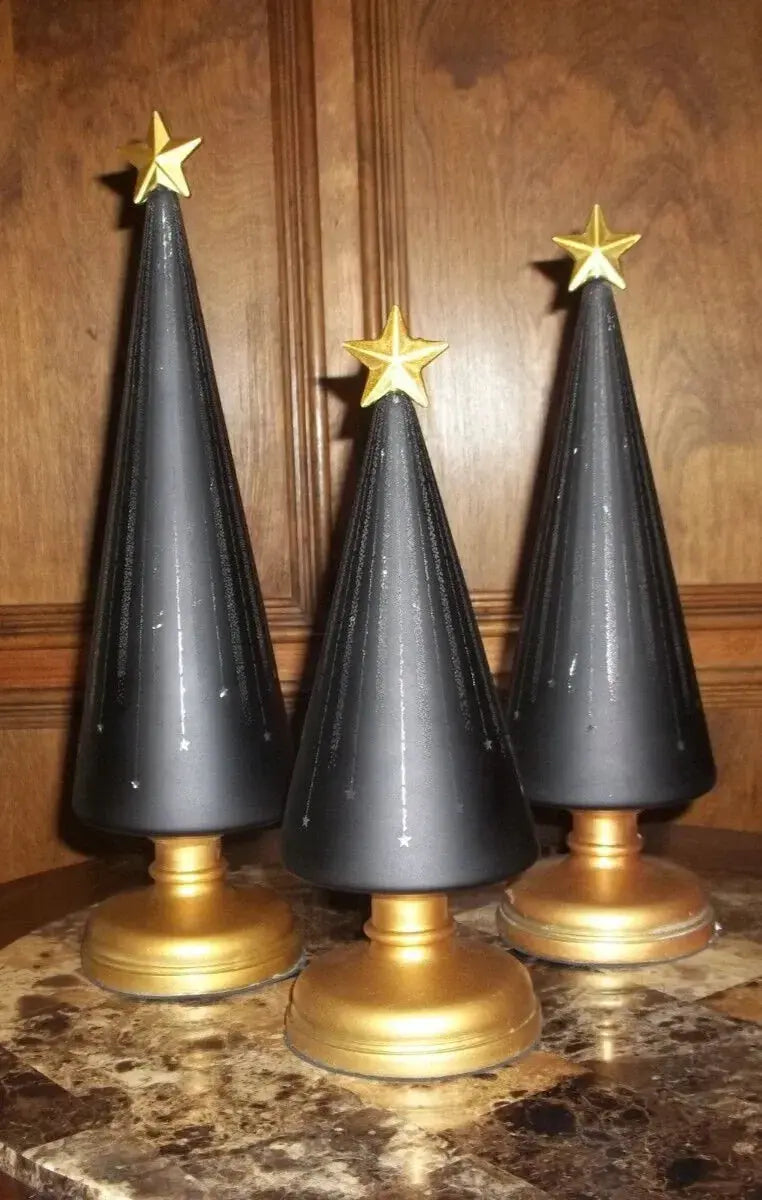 LumiTree™ | Weihnachtsbaum Dekorationsset — Sternenlicht für Tisch und Terrasse 3er-Set