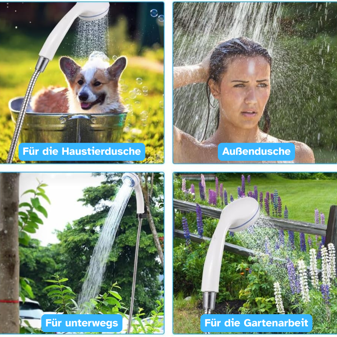 CampShower™ | Duschen wie zuhause, egal wo du bist