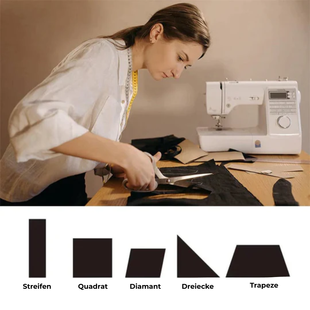 QuiltMate™| Für perfekte Stoffzuschnitte in Rekordzeit!