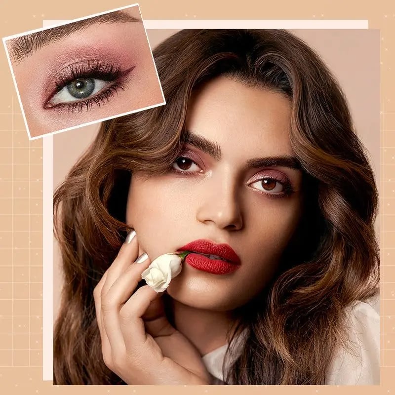 50% Rabatt | ShimmerGlam Pro | 10 Farben Sparkle Shimmer Lidschattenpalette