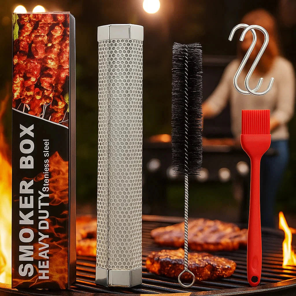 SmokeHex™ | Räucherrohr aus Edelstahl für alle Grilltypen