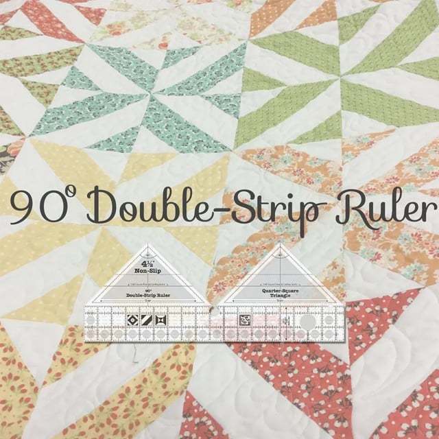 QuiltPro™ | 90-Grad-Doppelstreifen-Nestgröße