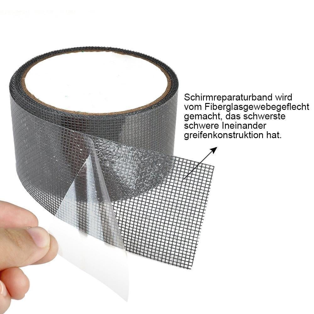 BugBlocker™ | Reparatur-Gewebeband für Fliegengitter – Robust und wetterfest