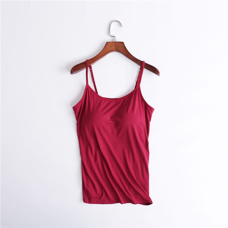 1+1 Gratis | ComfiBra™ | Damen-Camisole mit eingearbeitetem Polster-BH Top
