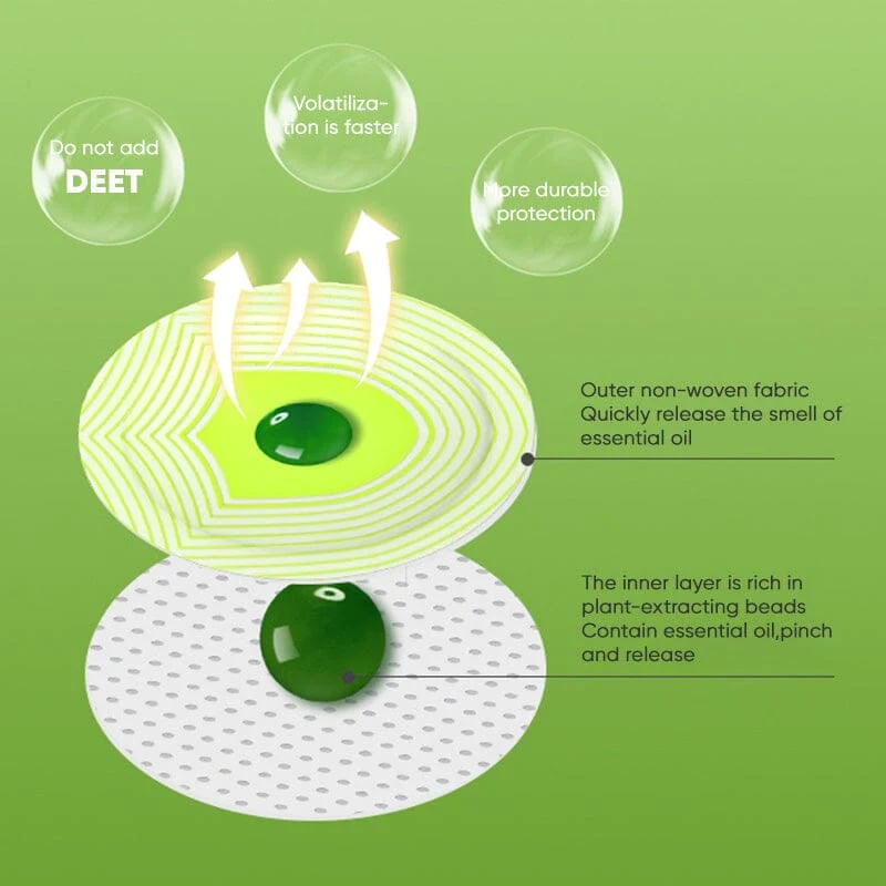 NaturShield™ | Mückenpflaster mit Kräuterduft (10 Stück)