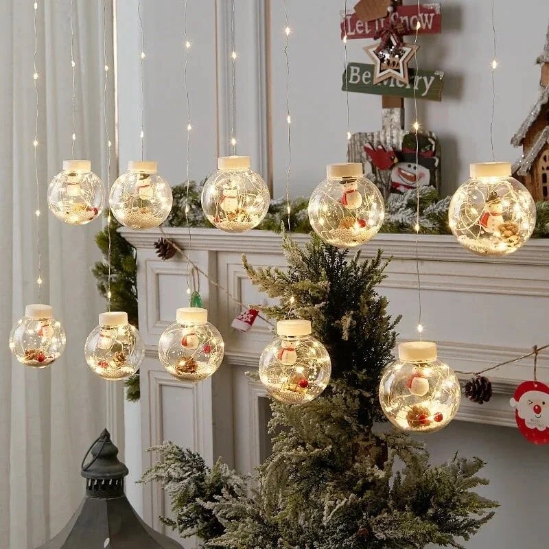TwinkleSphere™ | Verhüllen Sie Ihr Zuhause mit warmer festlicher Magie