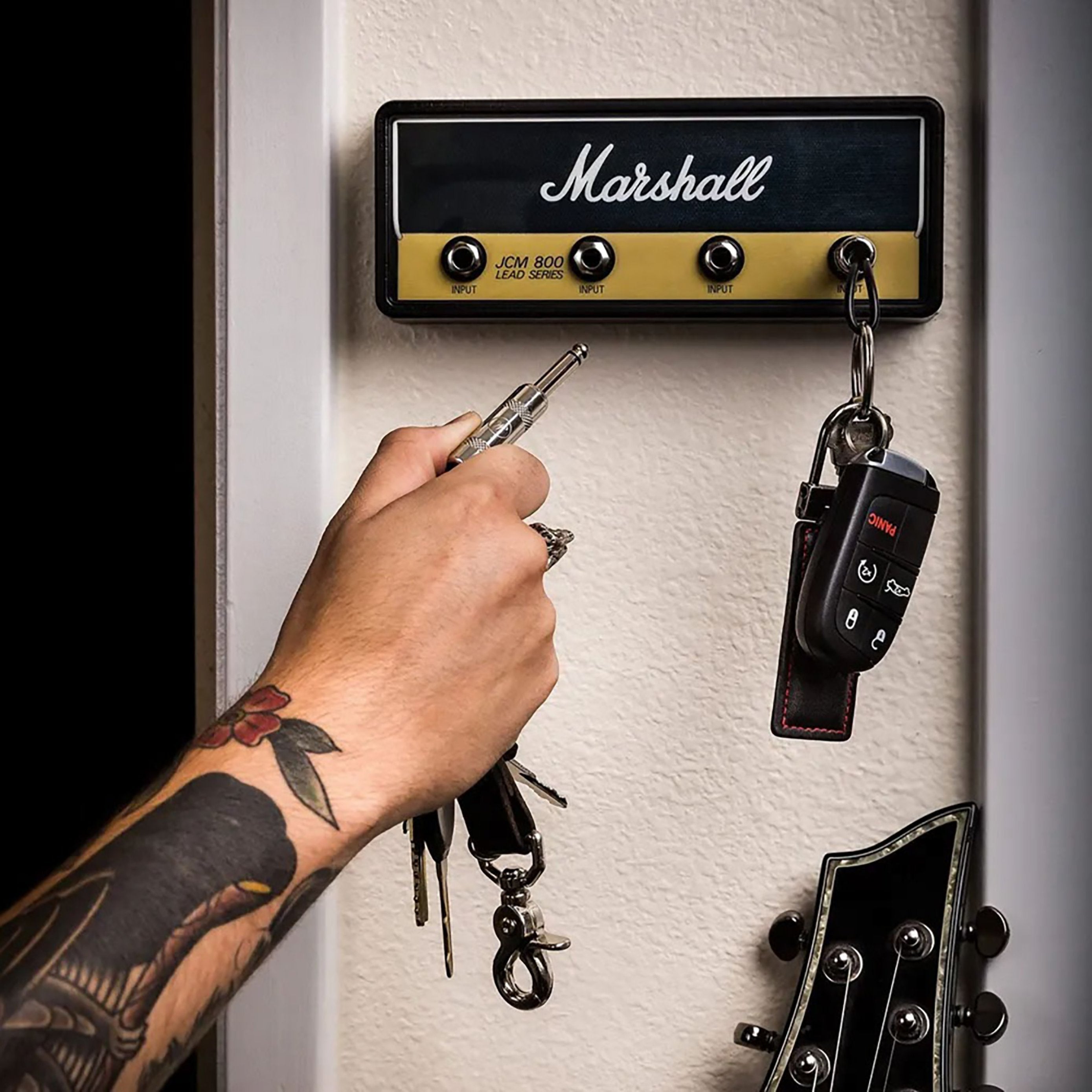 Keyamp™ | Musikalischer Jack Rack Schlüsselhalter