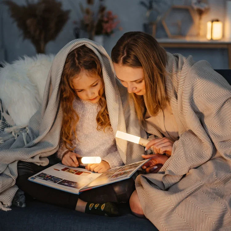 1+1 Gratis | BrightWood™ | Stilvolle kabellose Magnetlampe mit Holz