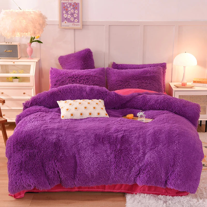 Teddy™ | Flauschiges Fleece-Bettwäscheset