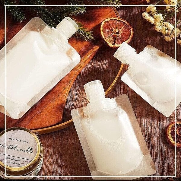 TravelPouch™ | 5-teiliges Reise-Set für Lotionen – Leicht & Auslaufsicher