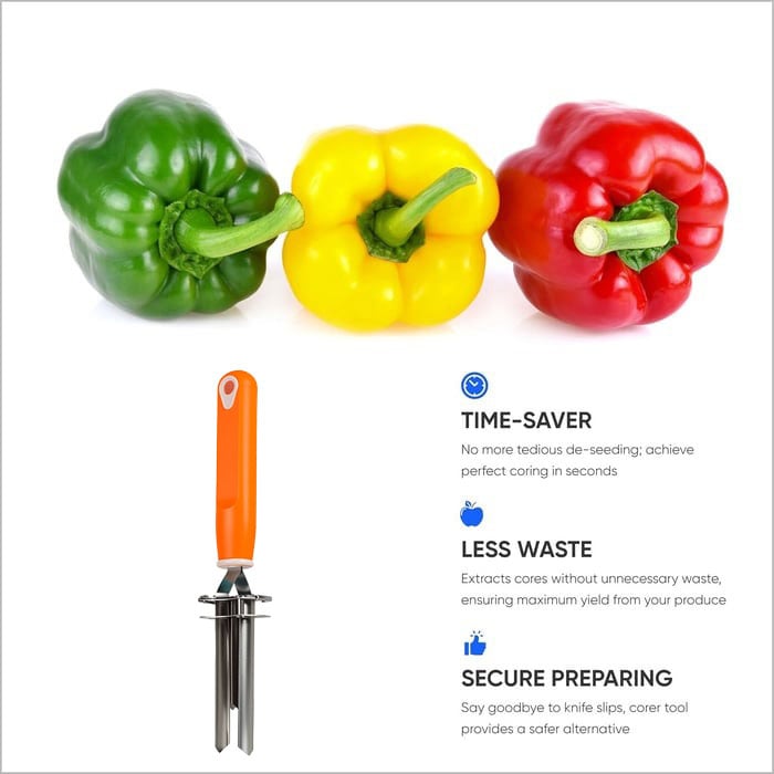 1+2 GRATIS | CoreMaster™ | Verstellbarer Edelstahl-Fruchtentkerner