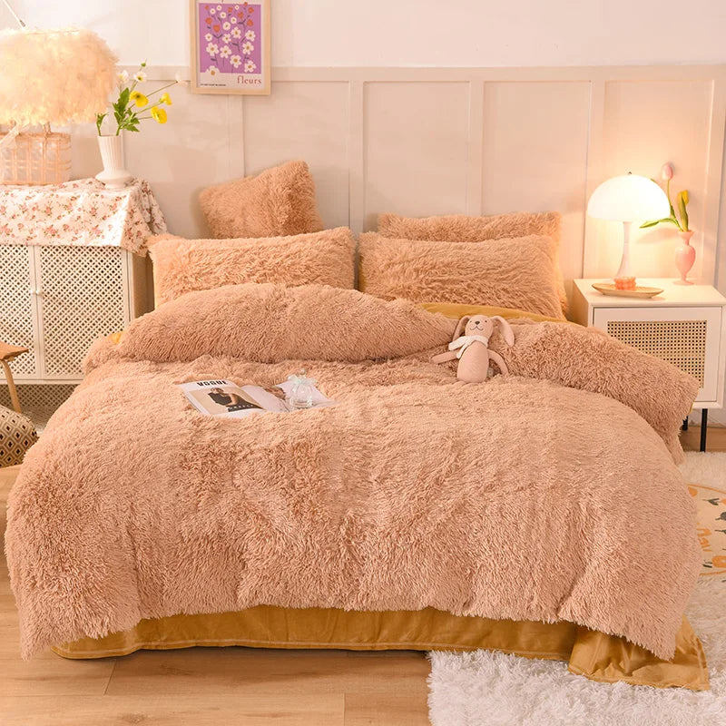 Teddy™ | Flauschiges Fleece-Bettwäscheset