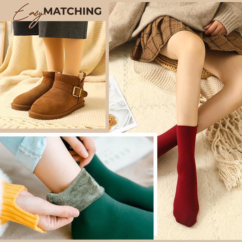 2+3 GRATIS | CozyFeet™ | Gefütterte Schneesocken mit Plüsch-Innenfutter