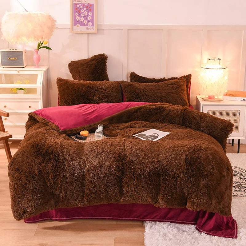 Teddy™ | Flauschiges Fleece-Bettwäscheset