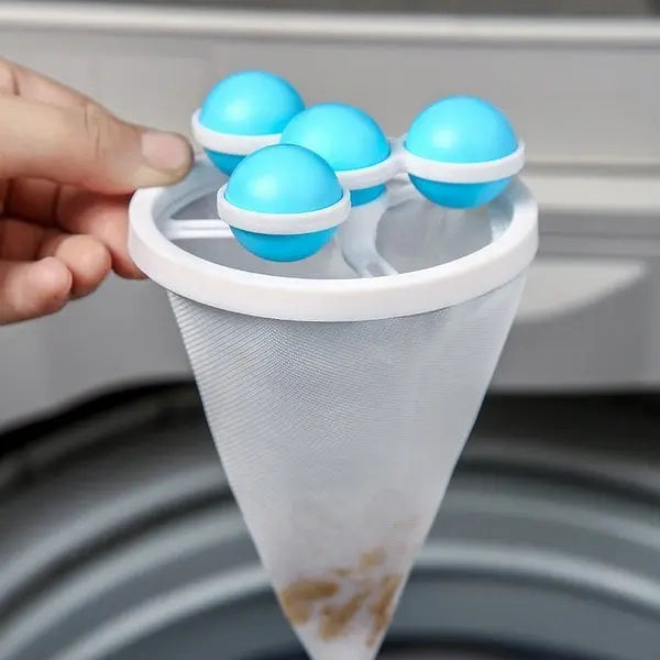 1+1 GRATIS FloatingNet™ - Wiederverwendbares schwimmendes Netz zur Entfernung von Haaren und Fusseln