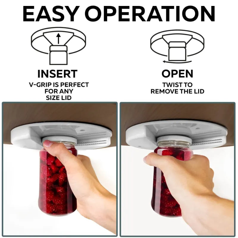TwistJar | Öffner für den Untertischgebrauch