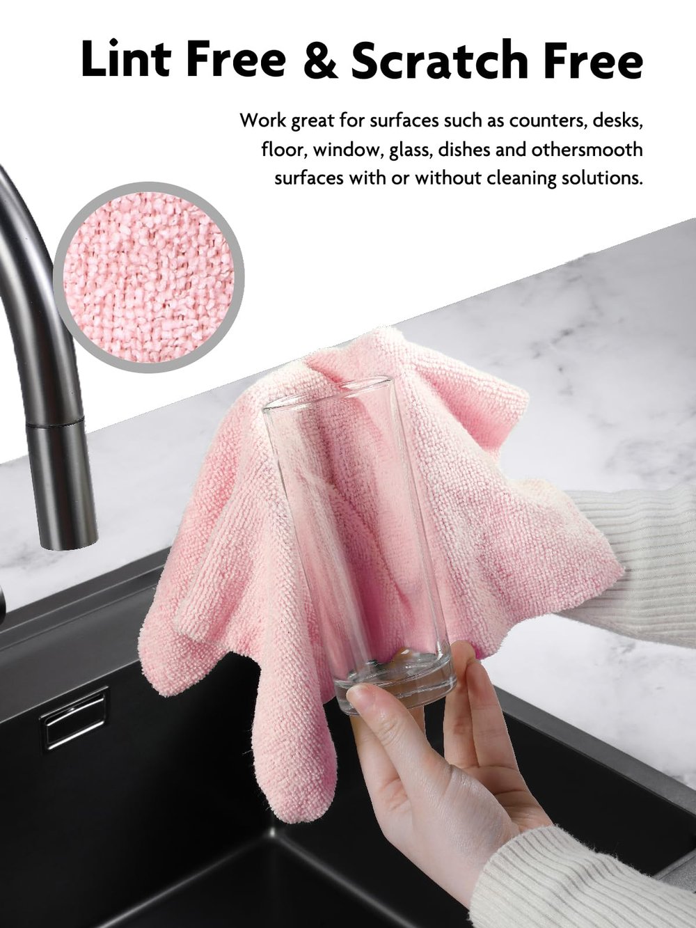 1+1 Gratis | CleanCycle™ | Wiederverwendbare Mikrofasertücher Satz