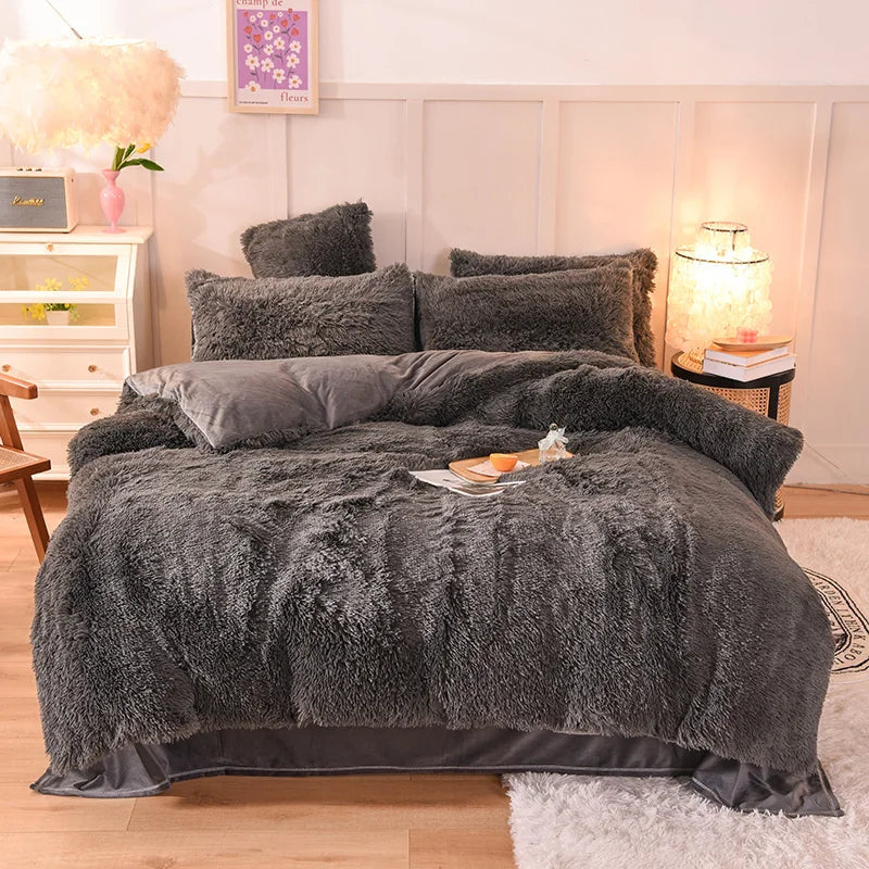 Teddy™ | Flauschiges Fleece-Bettwäscheset