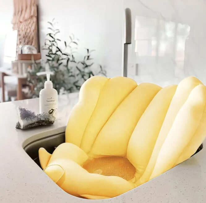 Cozy Bloom™ | Waschbeckenbadewanne | Sanft, Sicher & Bequem