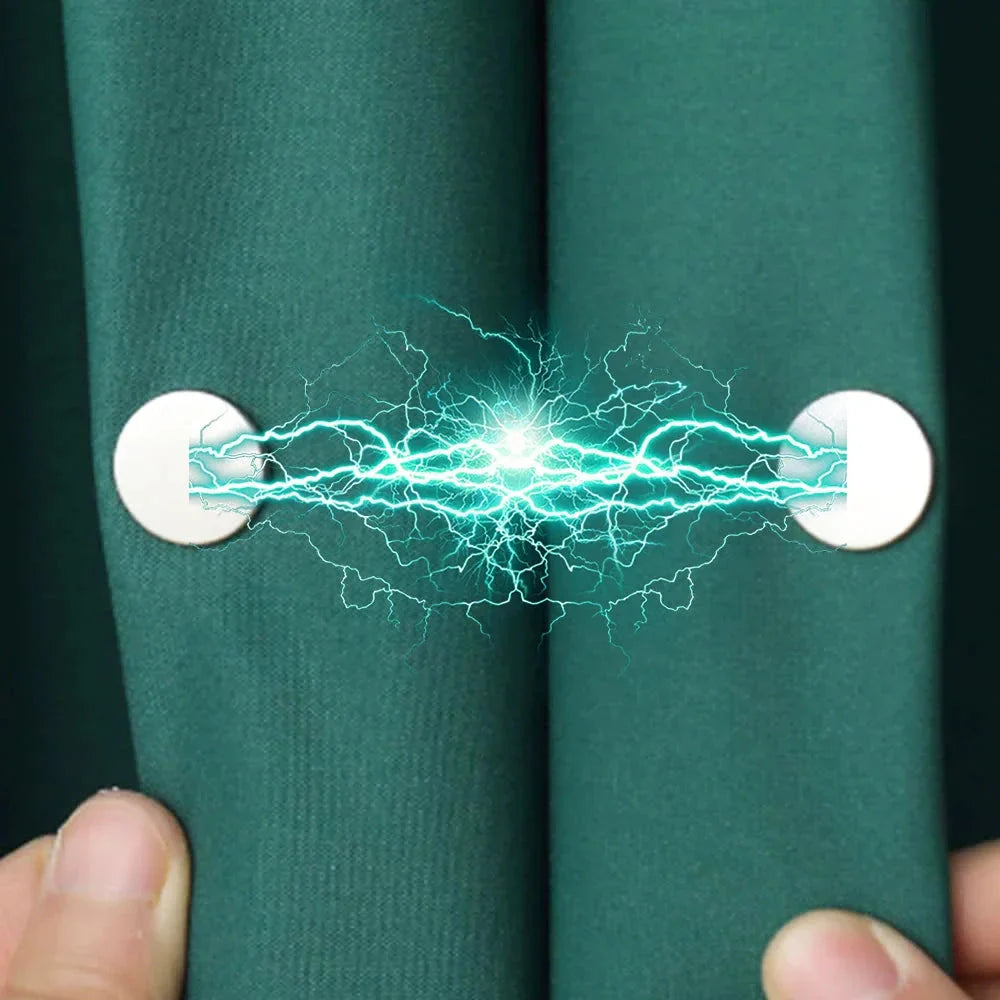 Magnetische Vorhangclips | Lichtblockierende Clips aus Legierung