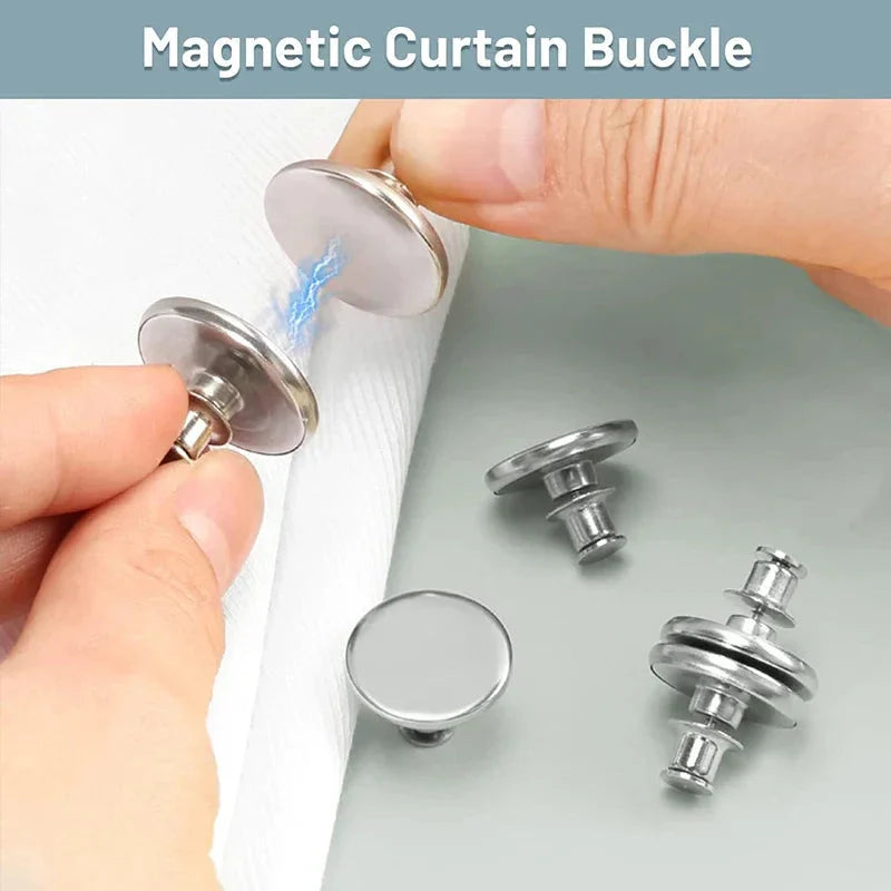 Magnetische Vorhangclips | Lichtblockierende Clips aus Legierung