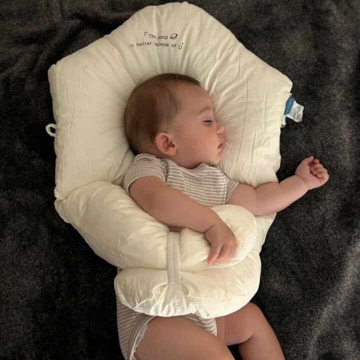 LullaCloud™ | Baby-Schlafstützkissen | Für erholsame Nächte und gesunden Schlaf für Ihr Baby