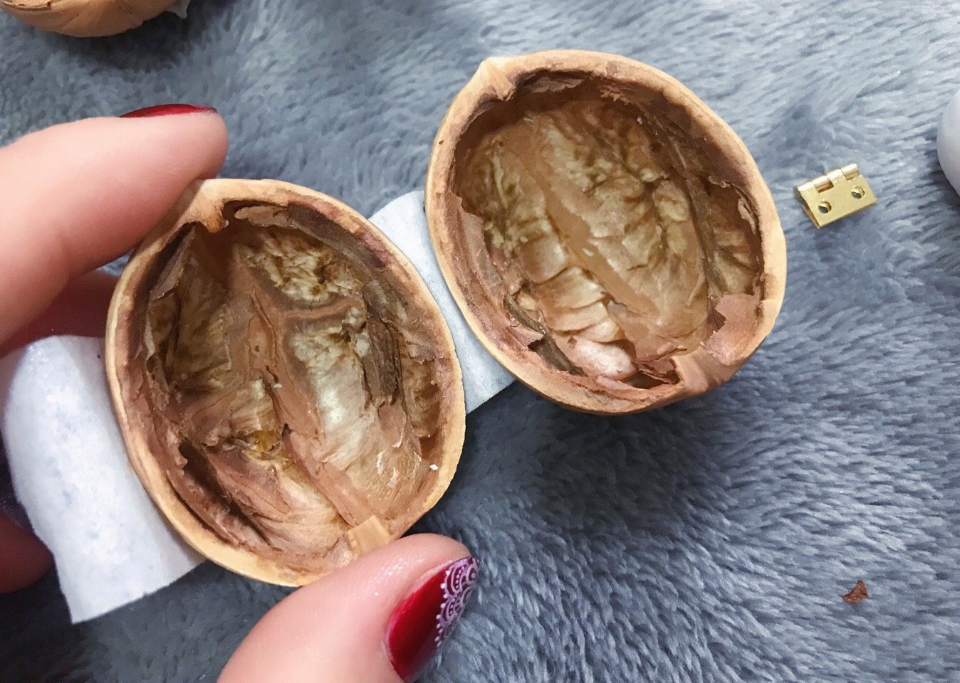 50% RABATT | WalnutCharm™ | Handgemachtes Walnussschalen-Puppenhaus