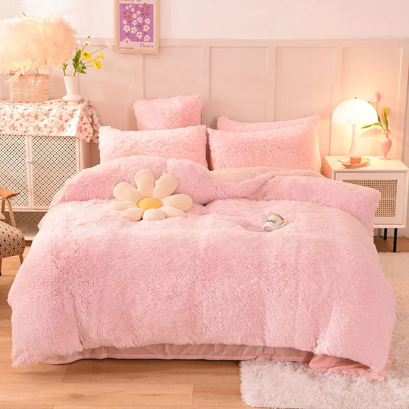 Teddy™ | Flauschiges Fleece-Bettwäscheset
