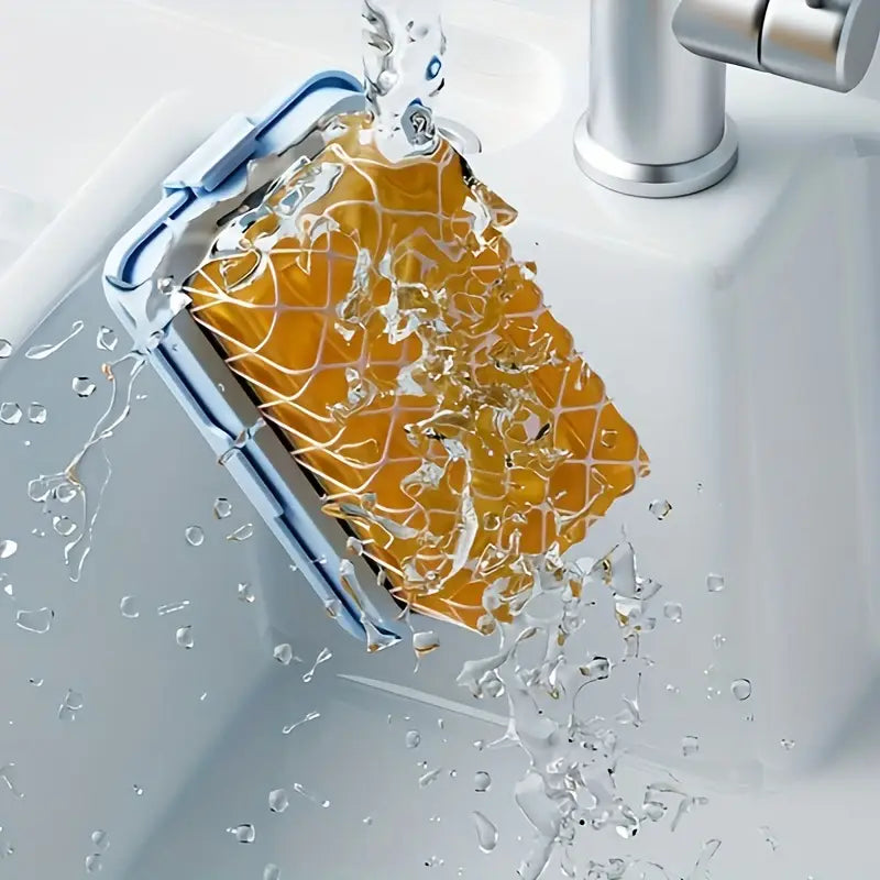 1+2 GRATIS | LatherUp™ | 2-in-1 Seifenschale & Schaumnetz | Hygienisch, Seifensparend & Schnelltrocknend