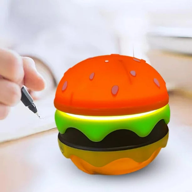 50% RABATT | LumoBurger™ | Faltbare LED Burger-Lampe – USB Nachtlicht & Deko für Kinder & Zuhause