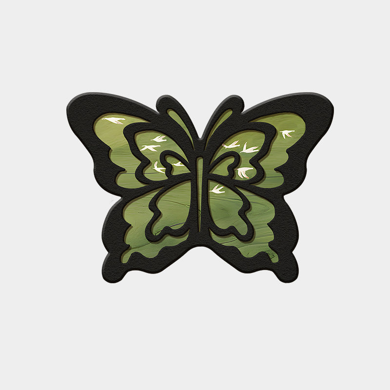 50% RABATT | Dryomé™ | Eleganter Schmetterlings-Teppich | Flauschiger Deko-Teppich für ein stilvolles & gemütliches Zuhause