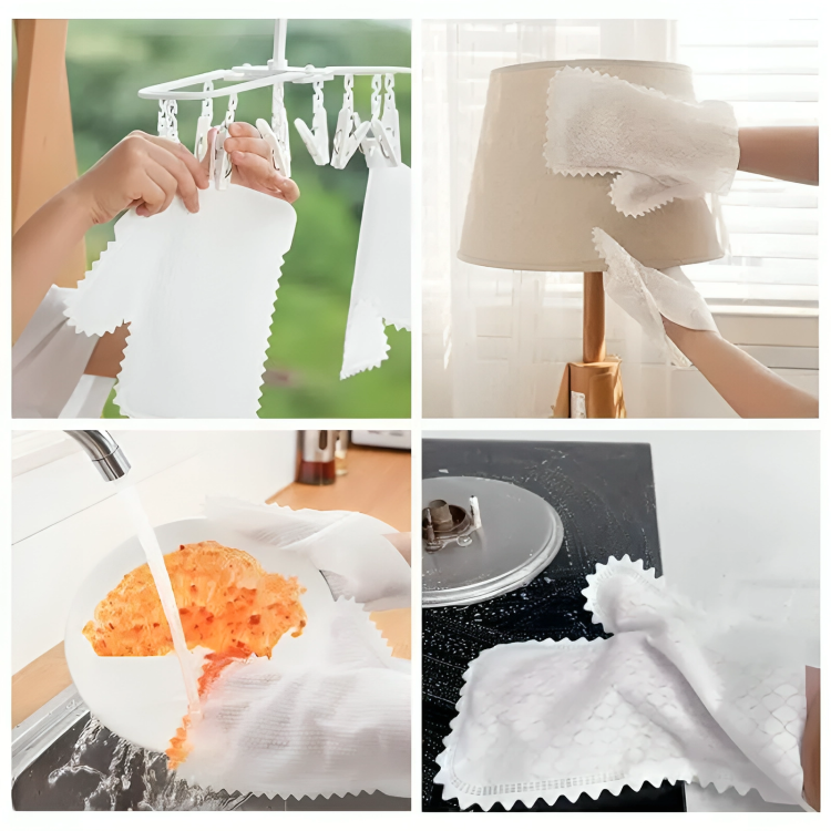 25+25 Gratis | GloveEase™ | Keine nassen Hände mehr beim Putzen!