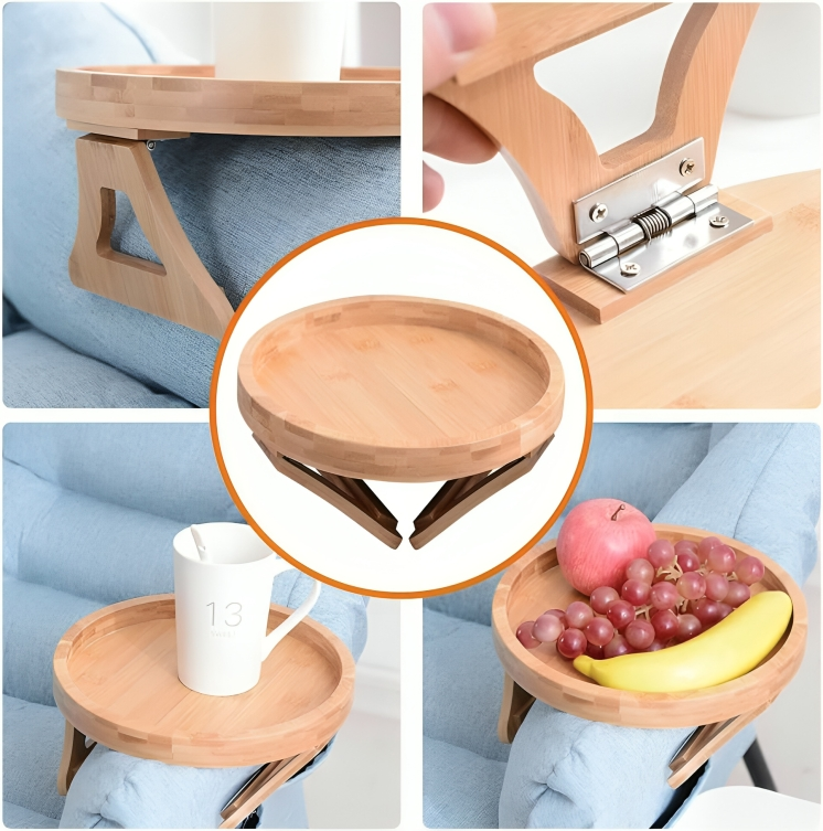 50% Rabatt | CouchTray™ | Sie brauchen keinen sperrigen Couchtisch mehr!