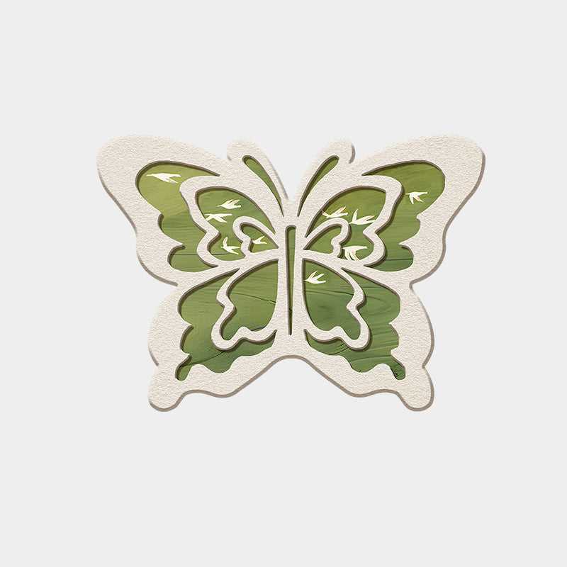 50% RABATT | Dryomé™ | Eleganter Schmetterlings-Teppich | Flauschiger Deko-Teppich für ein stilvolles & gemütliches Zuhause