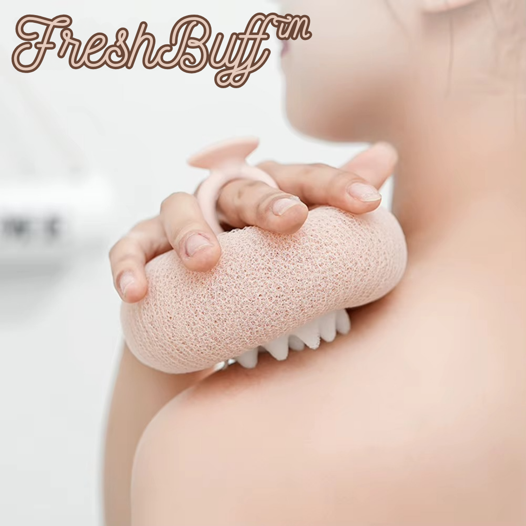 1+1 GRATIS | FreshBuff™ | Peeling-Badeschwamm