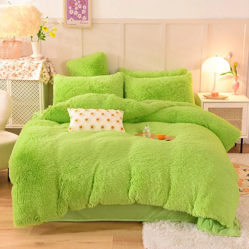 Teddy™ | Flauschiges Fleece-Bettwäscheset