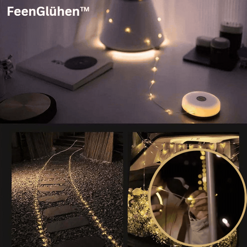 FeenGlühen™  | Transportable Fairy LED-Lichtgirlande
