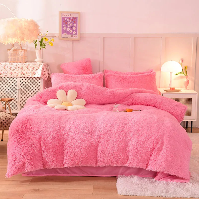 Teddy™ | Flauschiges Fleece-Bettwäscheset