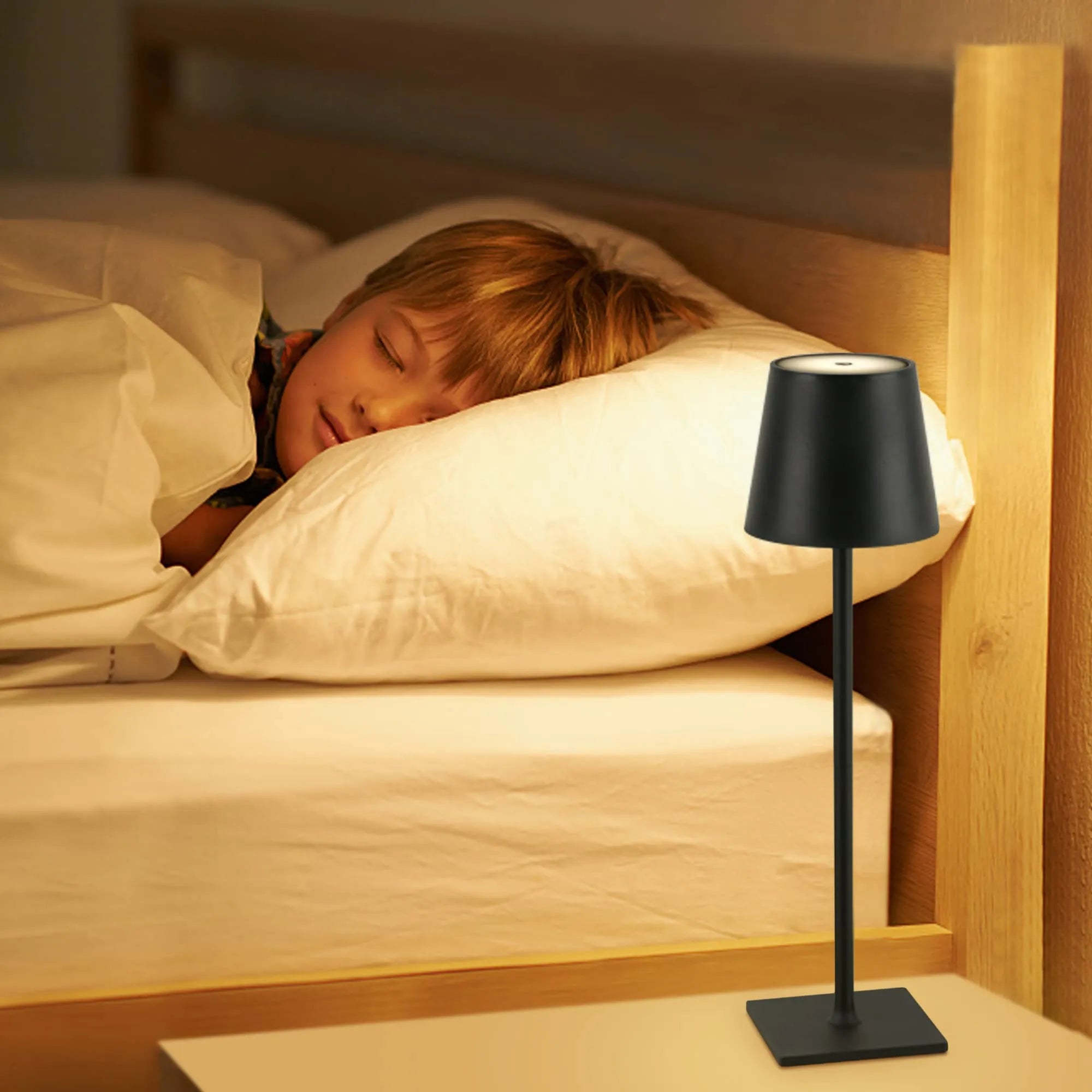 50% Rabatt | Glowly™  |- LED-Tischlampe| USB Aufladbar + 3 Stufen dimmbar