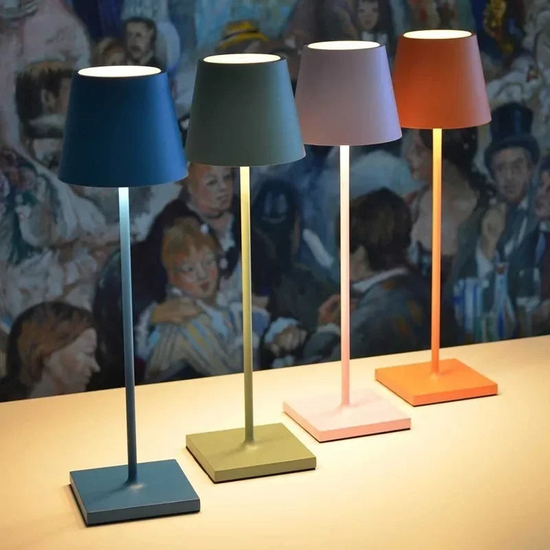 50% Rabatt | Glowly™  |- LED-Tischlampe| USB Aufladbar + 3 Stufen dimmbar