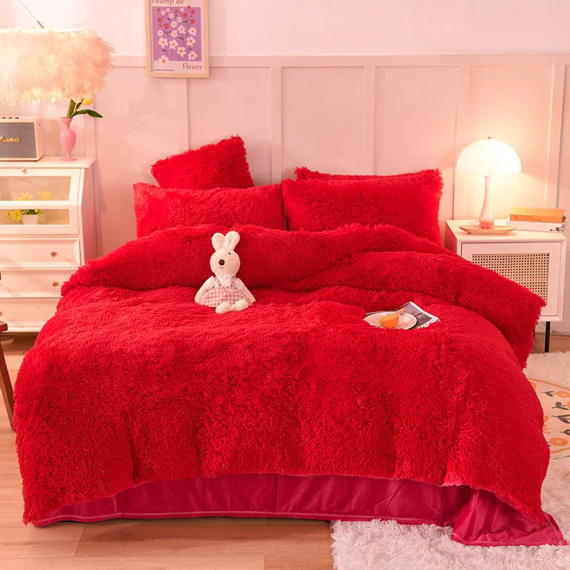 Teddy™ | Flauschiges Fleece-Bettwäscheset